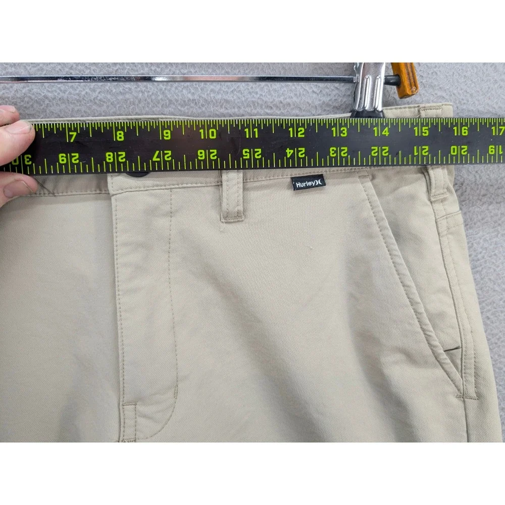 Hurley Boys Chino Walk Shorts Khaki Dri-FIT Hybrid Size‎ 20 Stretch Board Golf